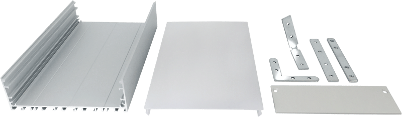 105mm wide 40mm high can be spliced â€‹â€‹high-end linear light straight bar light shell kit