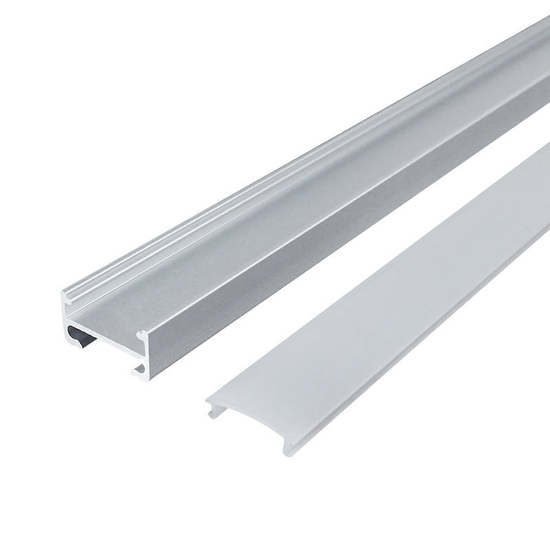 New 1307 with magnet magnetic installation shelf line light hard light bar aluminum groove shell kit