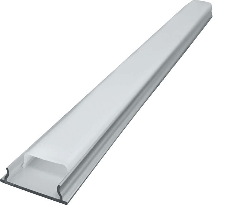 1805 Artistic Personality Home Spiral Can Turn Any Shape Curved Line Light Aluminum Slot Shell Kit