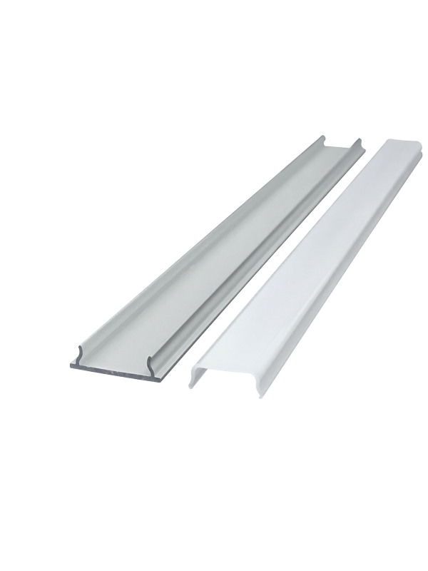 1805 Artistic Personality Home Spiral Can Turn Any Shape Curved Line Light Aluminum Slot Shell Kit