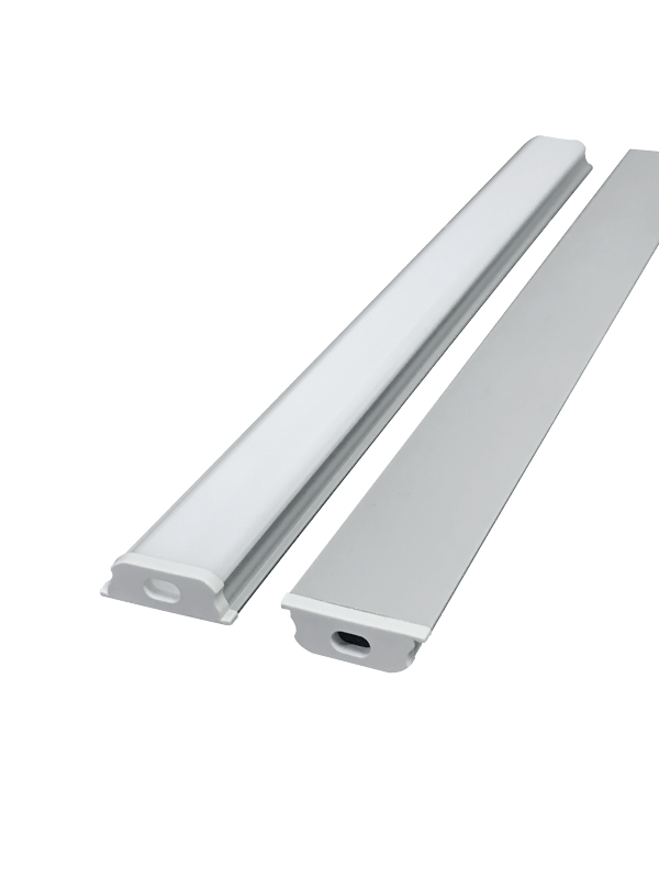 1805 Artistic Personality Home Spiral Can Turn Any Shape Curved Line Light Aluminum Slot Shell Kit