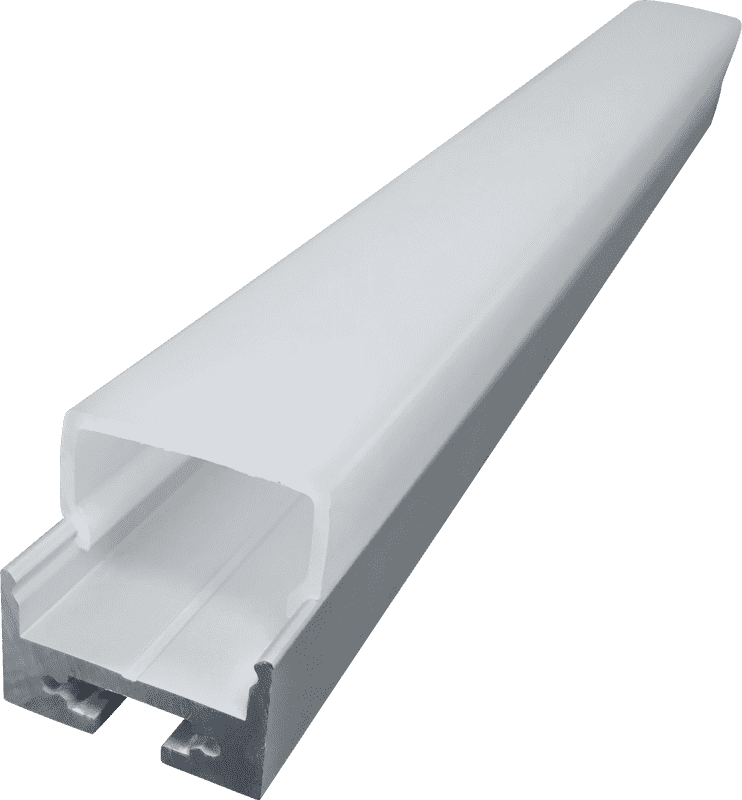Three-sided light-emitting line light hard light strip shell aluminum groove 19112011