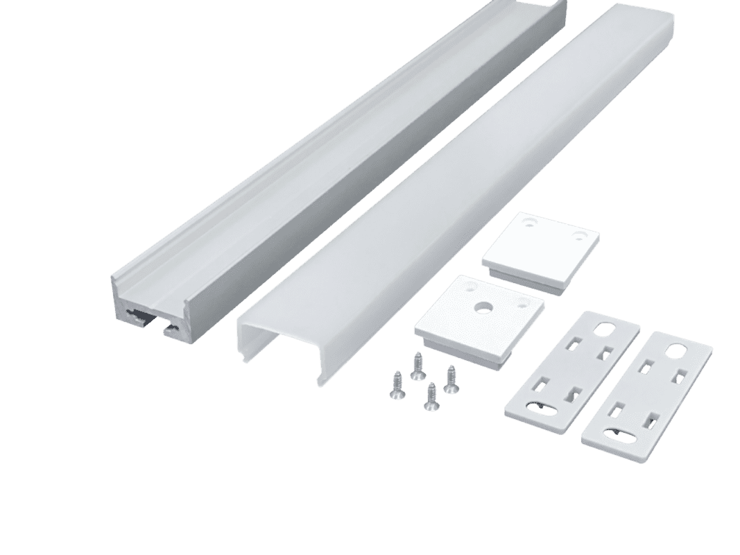 Three-sided light-emitting line light hard light strip shell aluminum groove 19112011