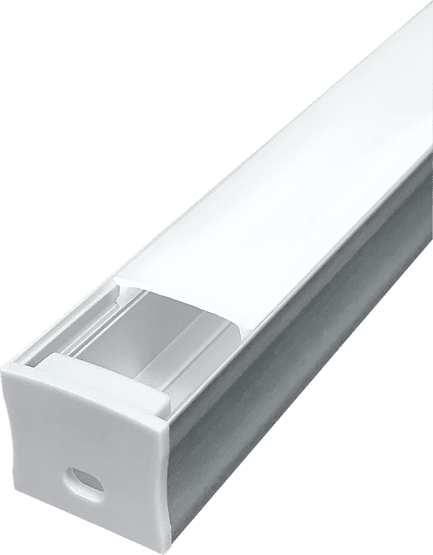2320 Cabinet Office Shop 20 Wide PCB Line Light Hard Light Bar Aluminum Slot Shell Kit