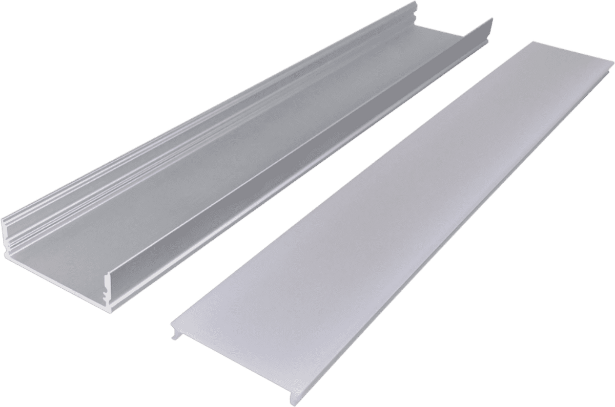 3010 Cabinet Office 27 Wide PCB Linear Light Hard Light Bar Aluminum Slot Shell Kit