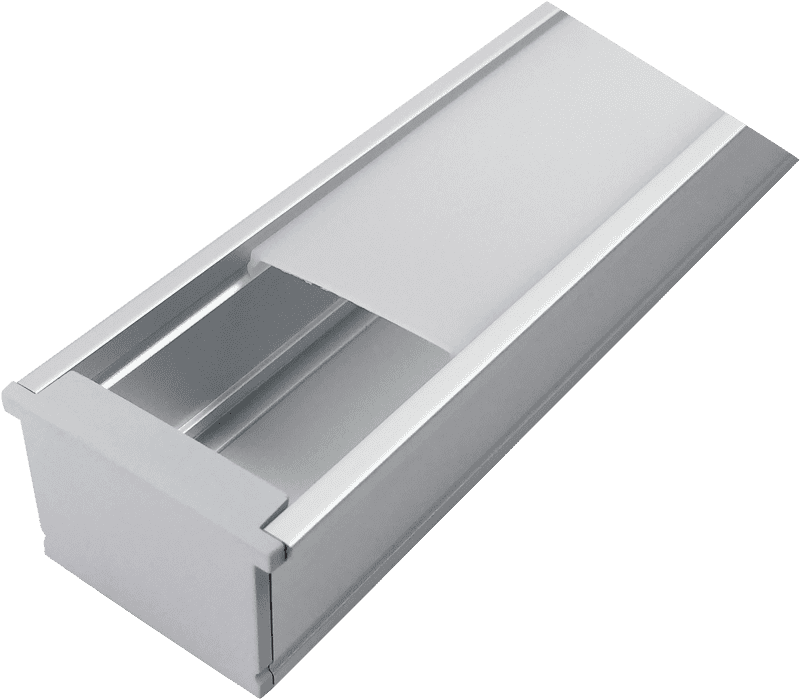 3225 Cabinet Office 30MM Wide PCB Line Light Hard Light Bar Aluminum Slot Shell Kit