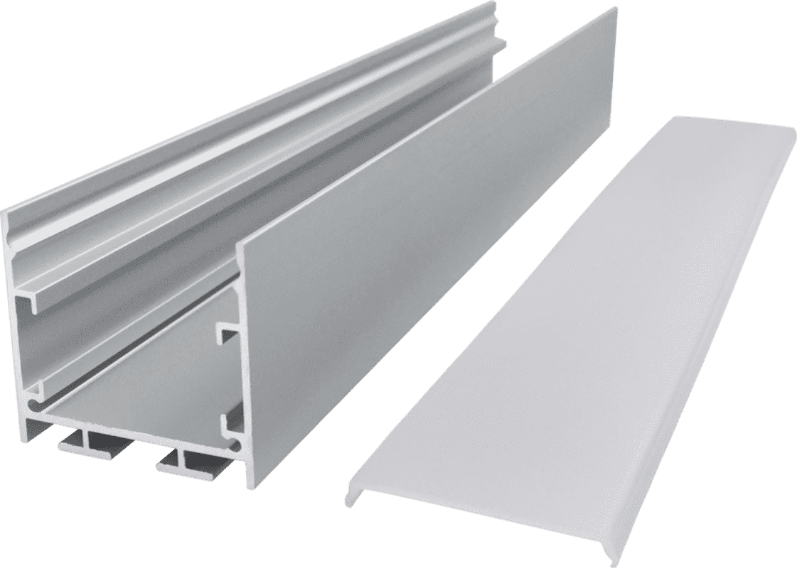 3230 seamless docking can be spliced 30 meters continuous light high-end line light hard light bar aluminum groove shell kit