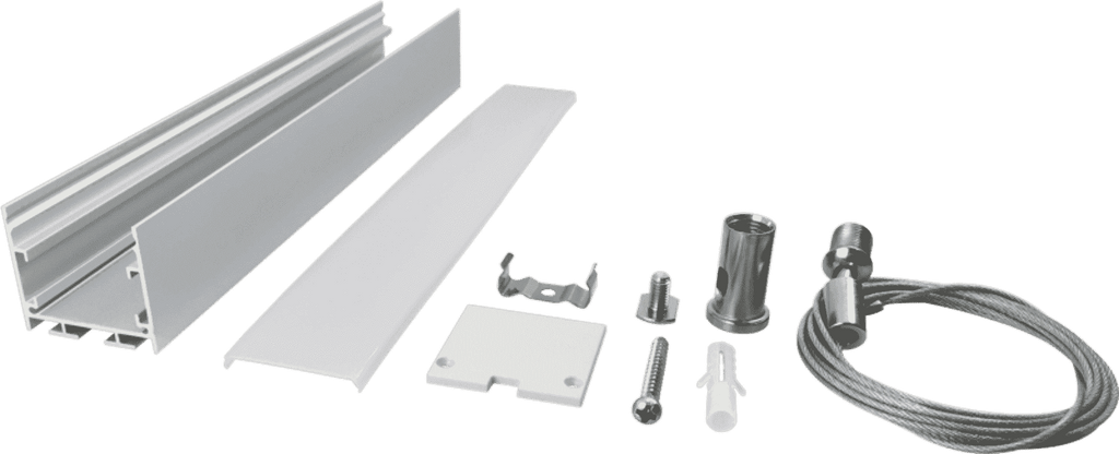 3230 seamless docking can be spliced 30 meters continuous light high-end line light hard light bar aluminum groove shell kit
