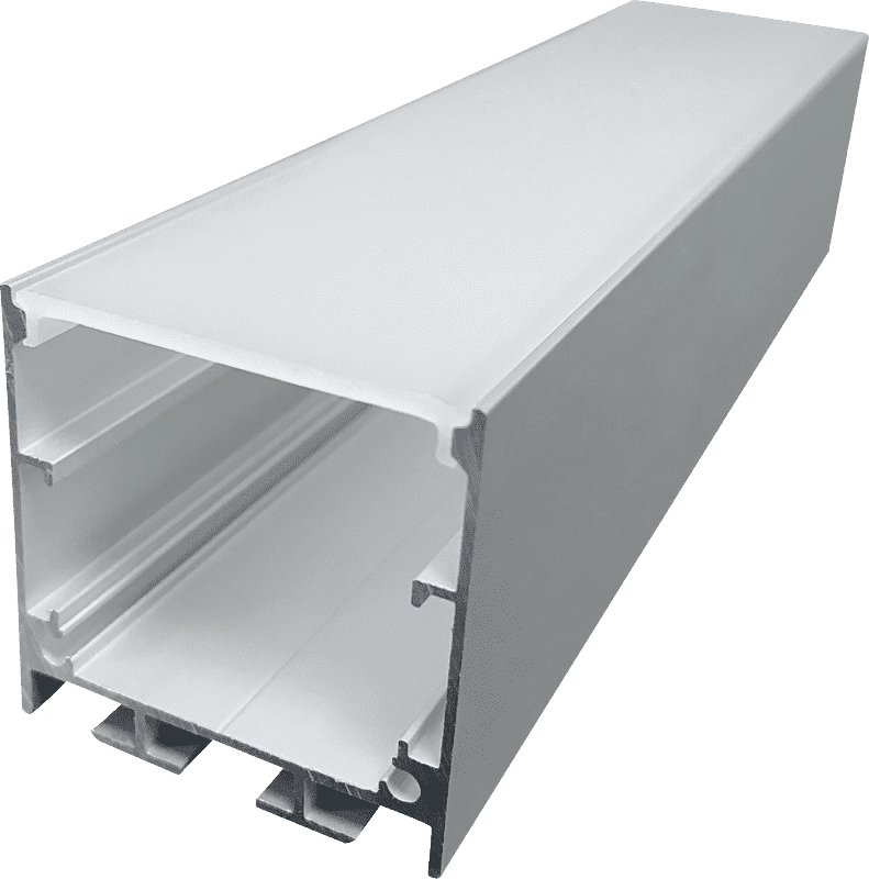 Office line light hard light bar shell aluminum aluminum slot card slot 3535