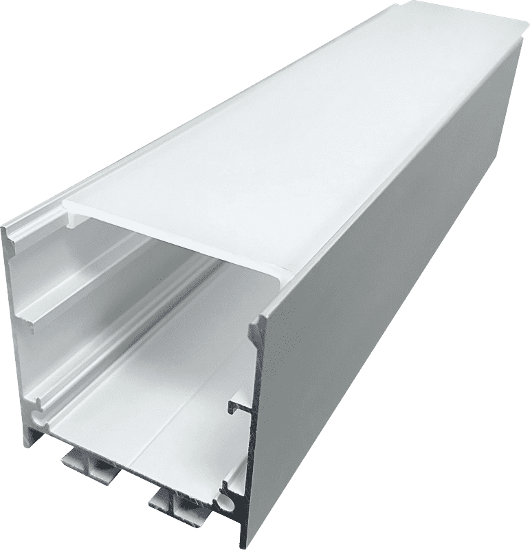 Office line light hard light bar shell aluminum aluminum slot card slot 3535