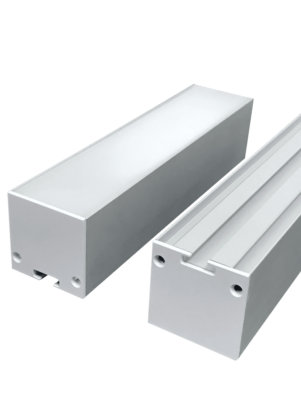 Office line light hard light bar shell aluminum aluminum slot card slot 3535