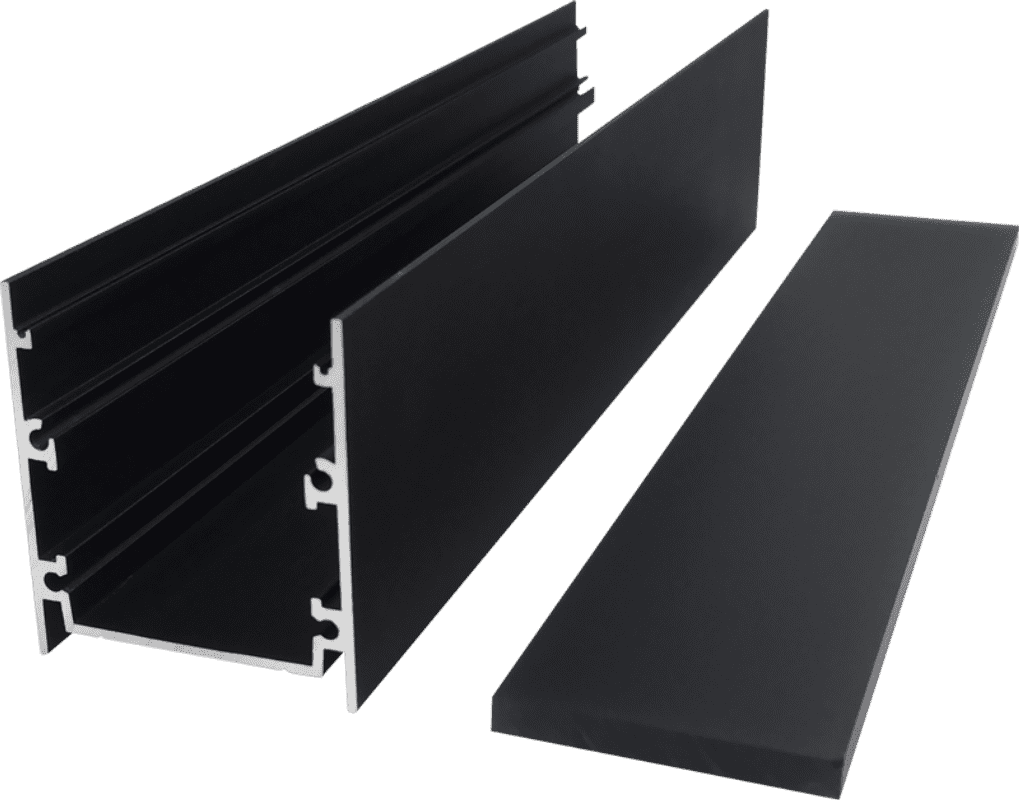 4045 board width 29 acrylic mask bar KTV special profile dazzling black series
