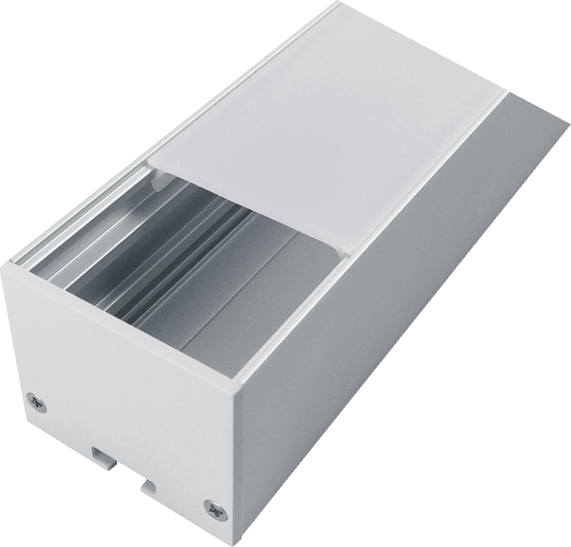 4235 seamless docking can be spliced â€‹â€‹shape office commercial high-end line light hard light strip shell kit