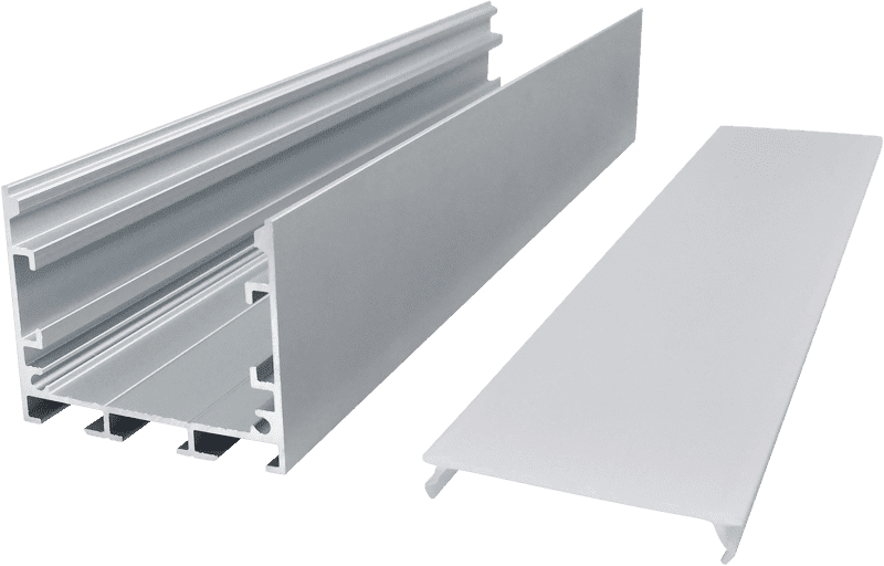 4235 seamless docking can be spliced â€‹â€‹shape office commercial high-end line light hard light strip shell kit