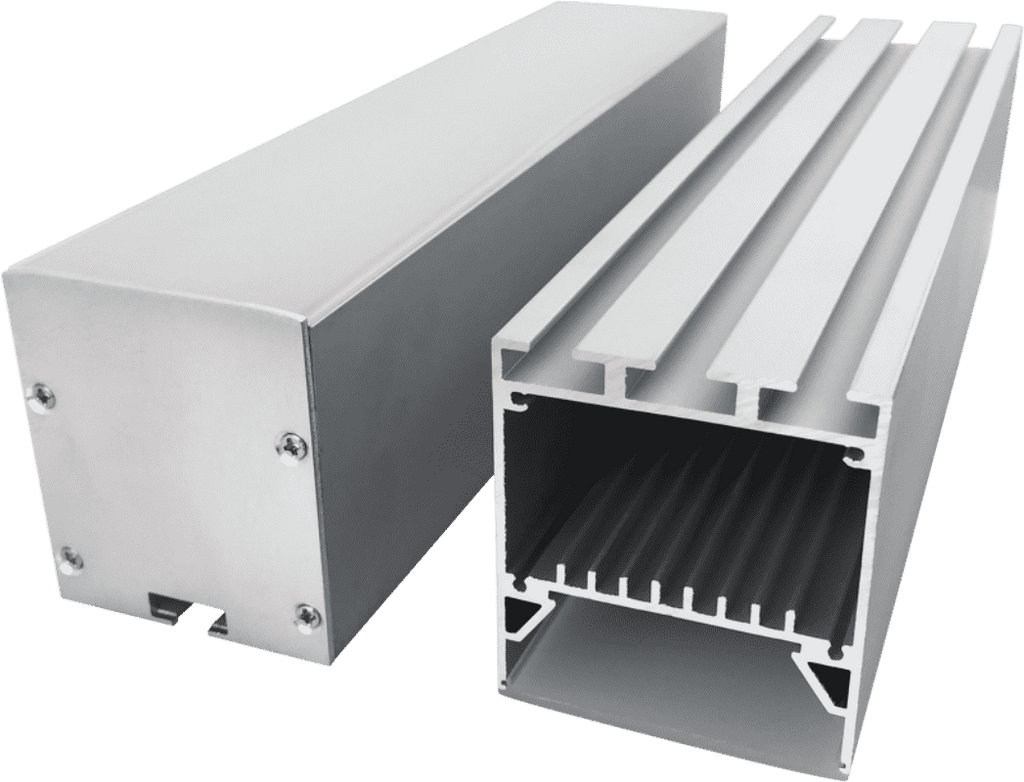 30 cm wide built-in power supply hoisting office commercial high-end linear light straight light aluminum groove shell kit