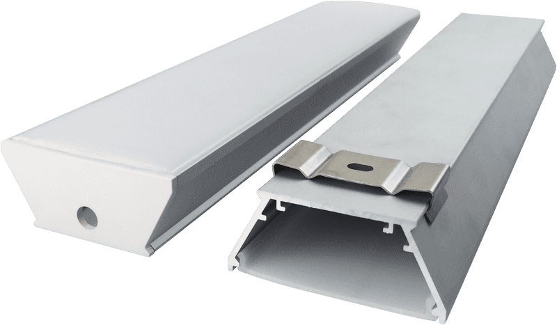 35*22 board width 23mmU-shaped hard light bar LED linear light aluminum groove shell kit