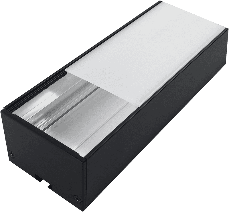 5035 seamless butt can be spliced â€‹â€‹high-end linear light hard light bar aluminum groove shell kit