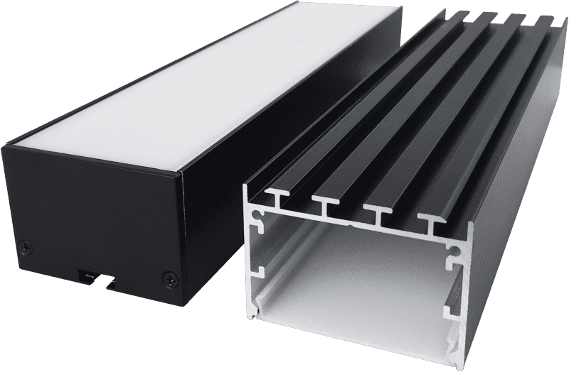 5035 seamless butt can be spliced â€‹â€‹high-end linear light hard light bar aluminum groove shell kit