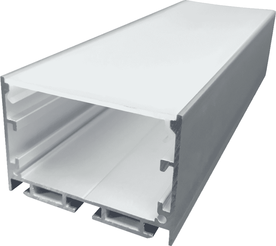 Seamless docking line light supermarket office commercial line light aluminum groove shell kit