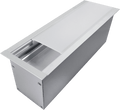 Built-in power supply can be spliced â€‹â€‹light bar light straight bar light aluminum groove shell kit 38 cm wide