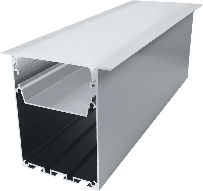 Built-in power supply can be spliced â€‹â€‹light bar light straight bar light aluminum groove shell kit 38 cm wide