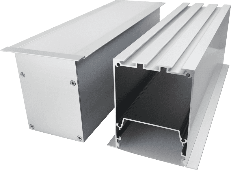 Built-in power supply can be spliced â€‹â€‹light bar light straight bar light aluminum groove shell kit 38 cm wide