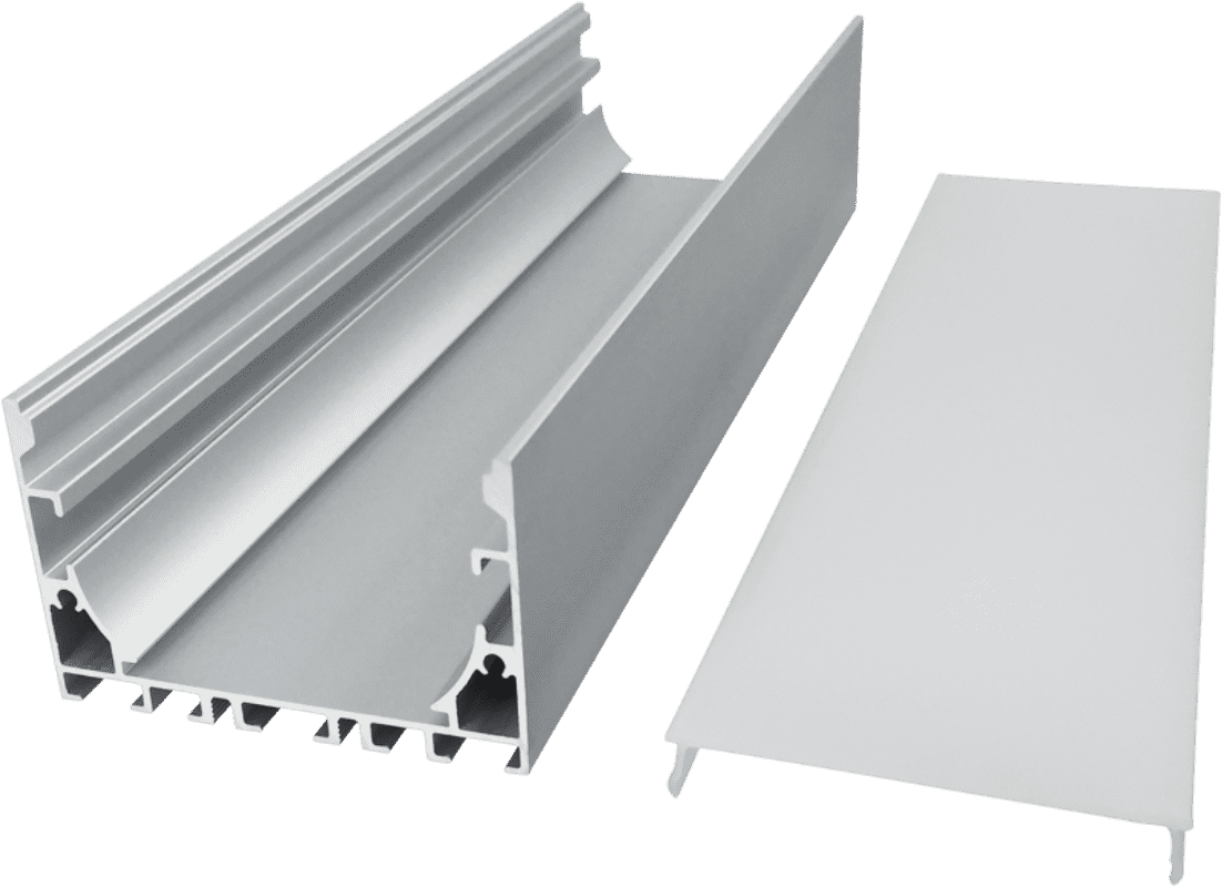 10 cm 10035 splicable office commercial high-end linear light straight light aluminum groove shell kit