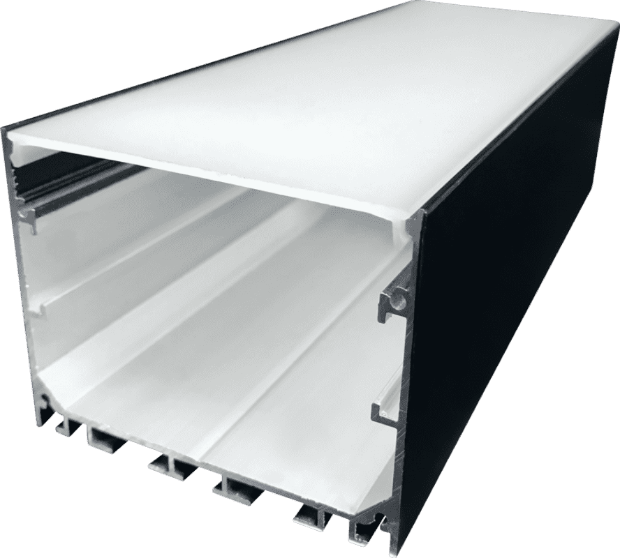 7560 seamless docking can be spliced continuously light supermarket office commercial line light hard light strip shell kit