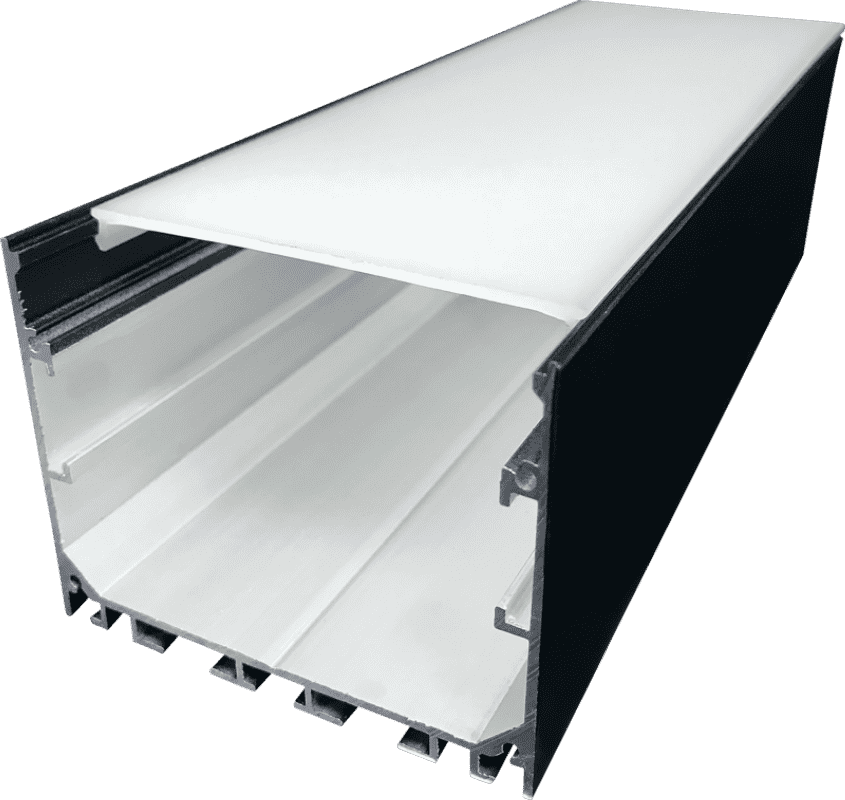 7560 seamless docking can be spliced continuously light supermarket office commercial line light hard light strip shell kit