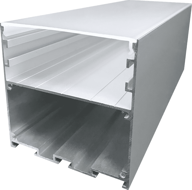 72mm wide built-in power supply can be spliced â€‹â€‹light bar light straight light aluminum groove shell kit