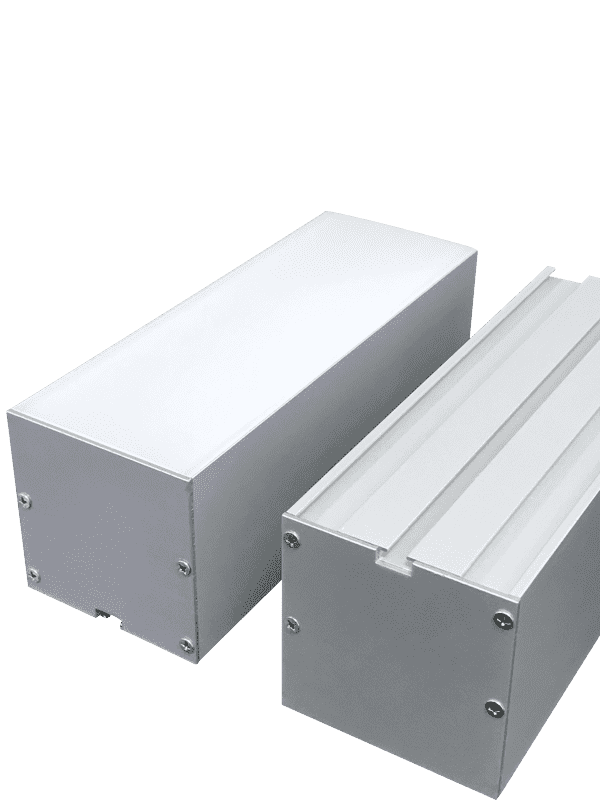 72mm wide built-in power supply can be spliced â€‹â€‹light bar light straight light aluminum groove shell kit
