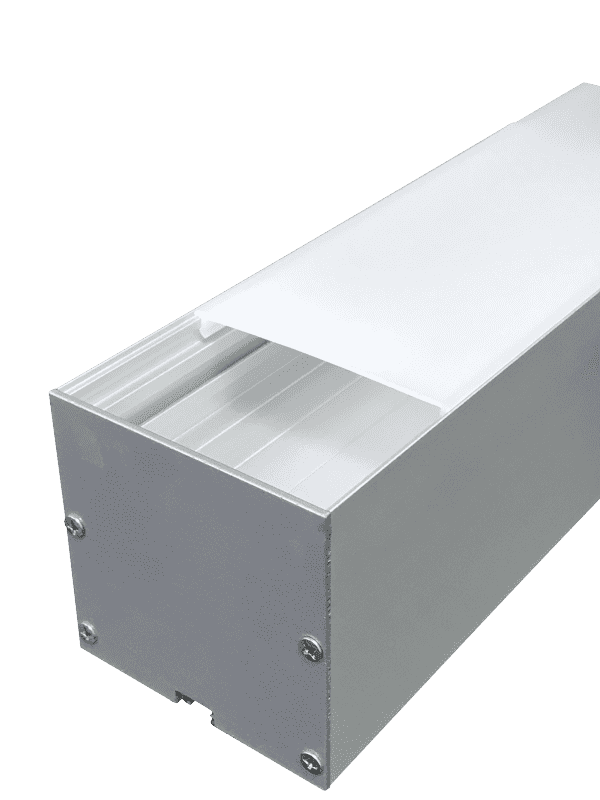 72mm wide built-in power supply can be spliced â€‹â€‹light bar light straight light aluminum groove shell kit