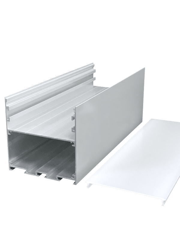 72mm wide built-in power supply can be spliced â€‹â€‹light bar light straight light aluminum groove shell kit