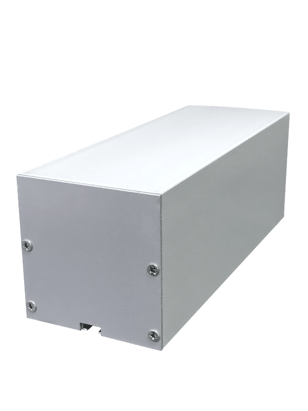 72mm wide built-in power supply can be spliced â€‹â€‹light bar light straight light aluminum groove shell kit