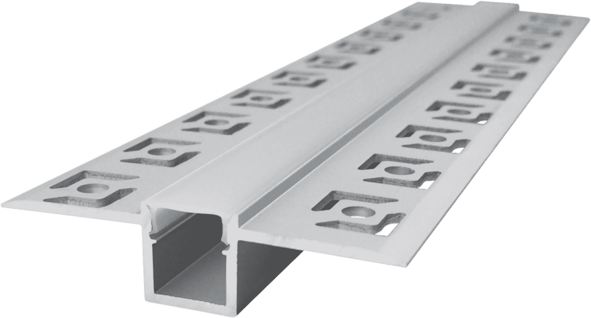 12*13 board width pre-embedded corner line light hard light strip shell aluminum groove