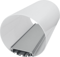 120mm diameter round ceiling ceiling office commercial cabinet line light hard light bar aluminum groove shell kit