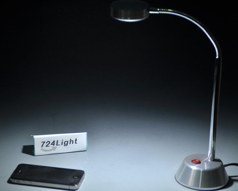 LED Desk Lamp Flexible LED Lamp  LED Reading switch Lamp With Steady  Lampstand and Switch