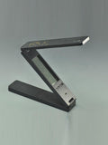 Black LED Folding Lamp Lap LED Lamp Light  Rechargeable LED Lamp With 18 LED Adjustable LED Lamp